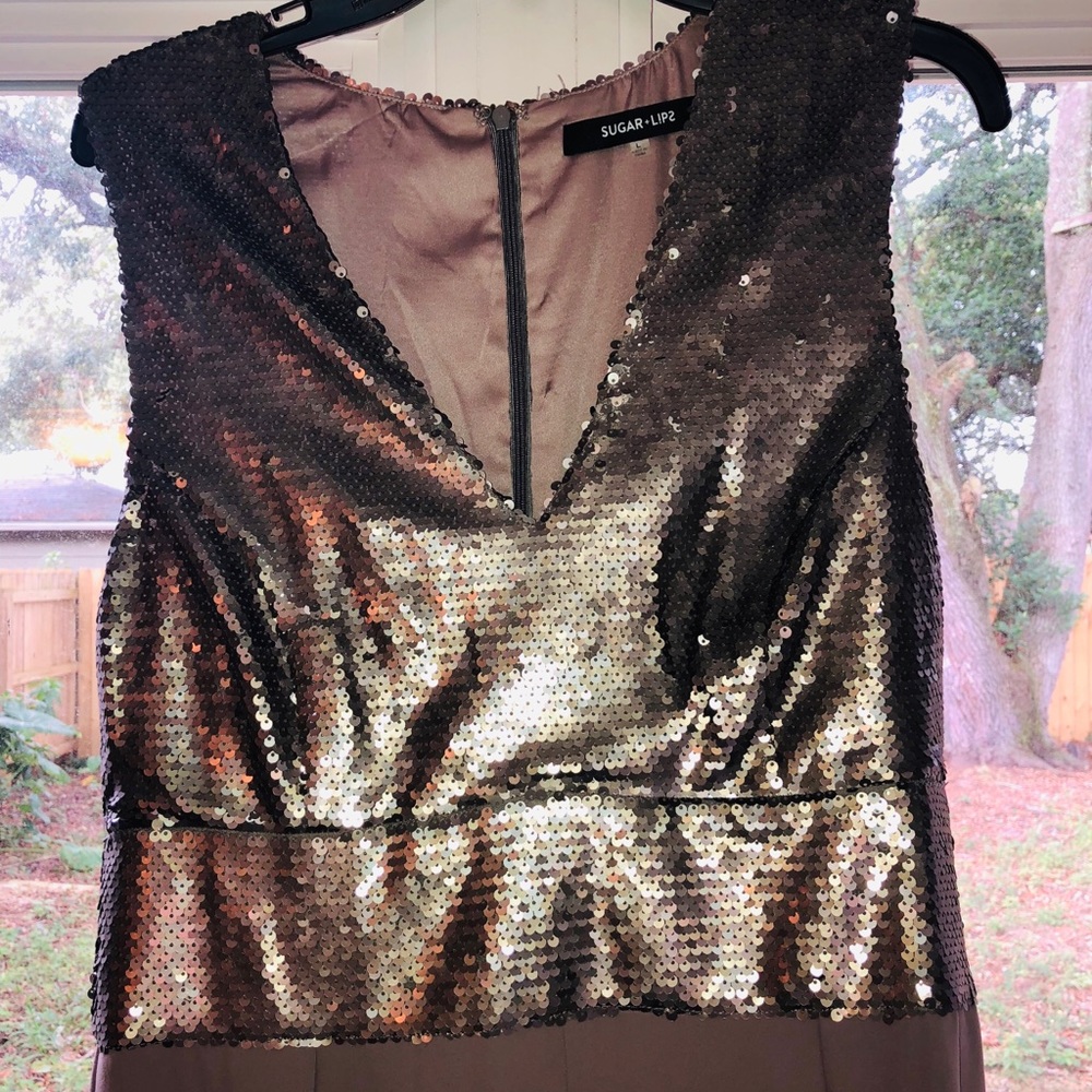 Sequin jumper
